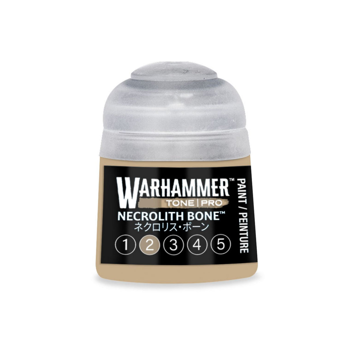 Warhammer Tone Pro: Necrolith Bone 2 Paint (12ml)
