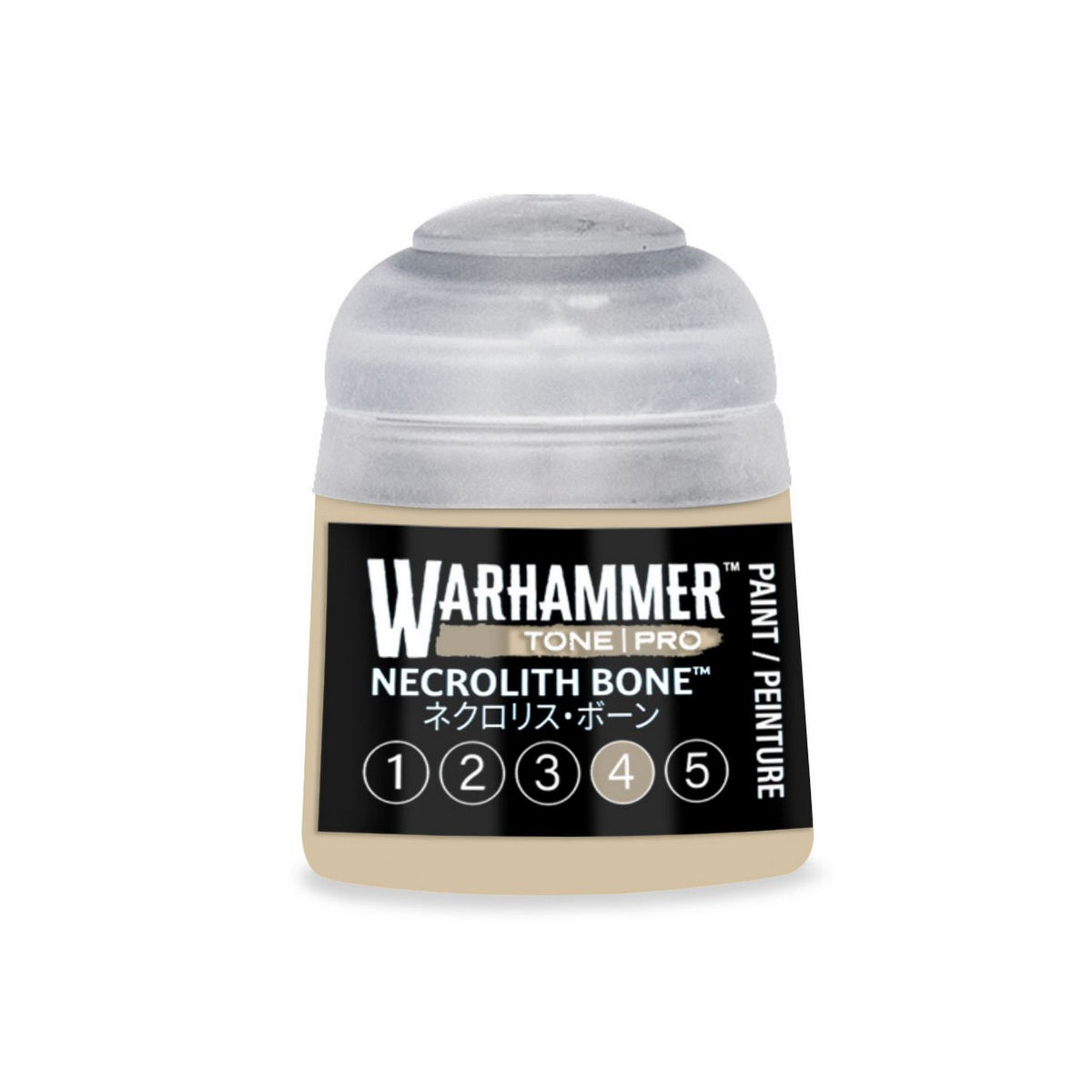 Warhammer Tone Pro: Necrolith Bone 4 Paint (12ml)
