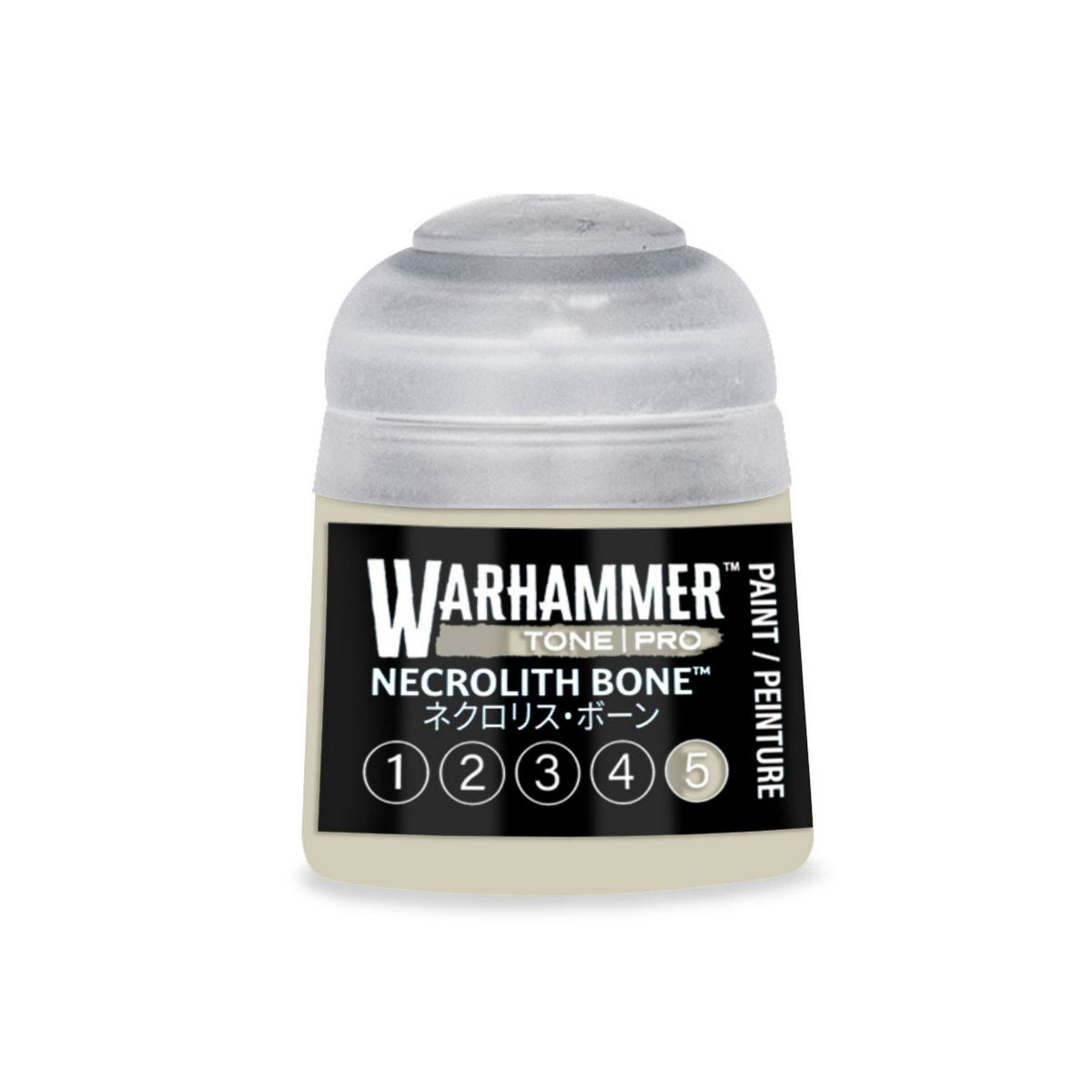 Warhammer Tone Pro: Necrolith Bone 5 Paint (12ml)