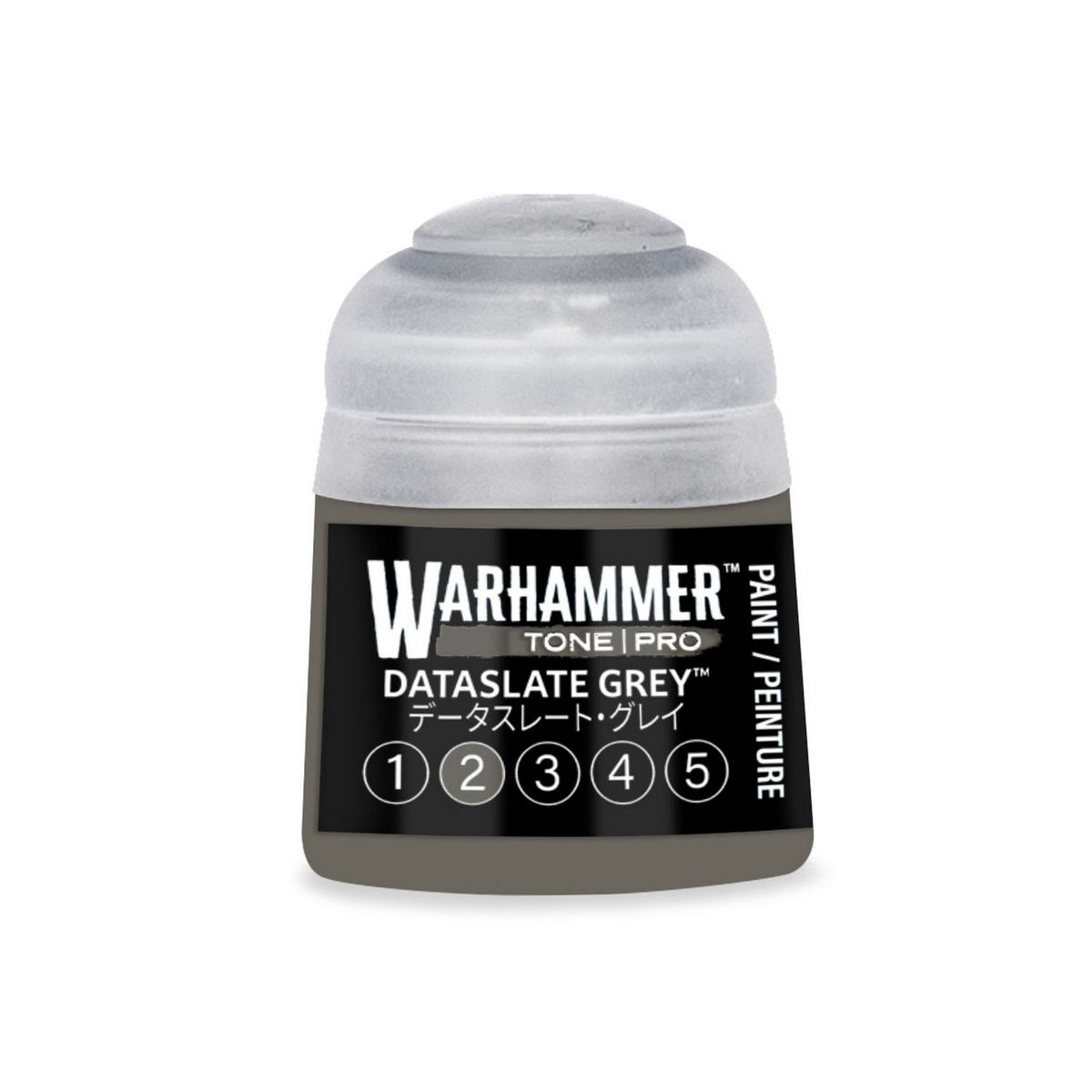 Warhammer Tone Pro: Dataslate Grey 2 Paint (12ml)