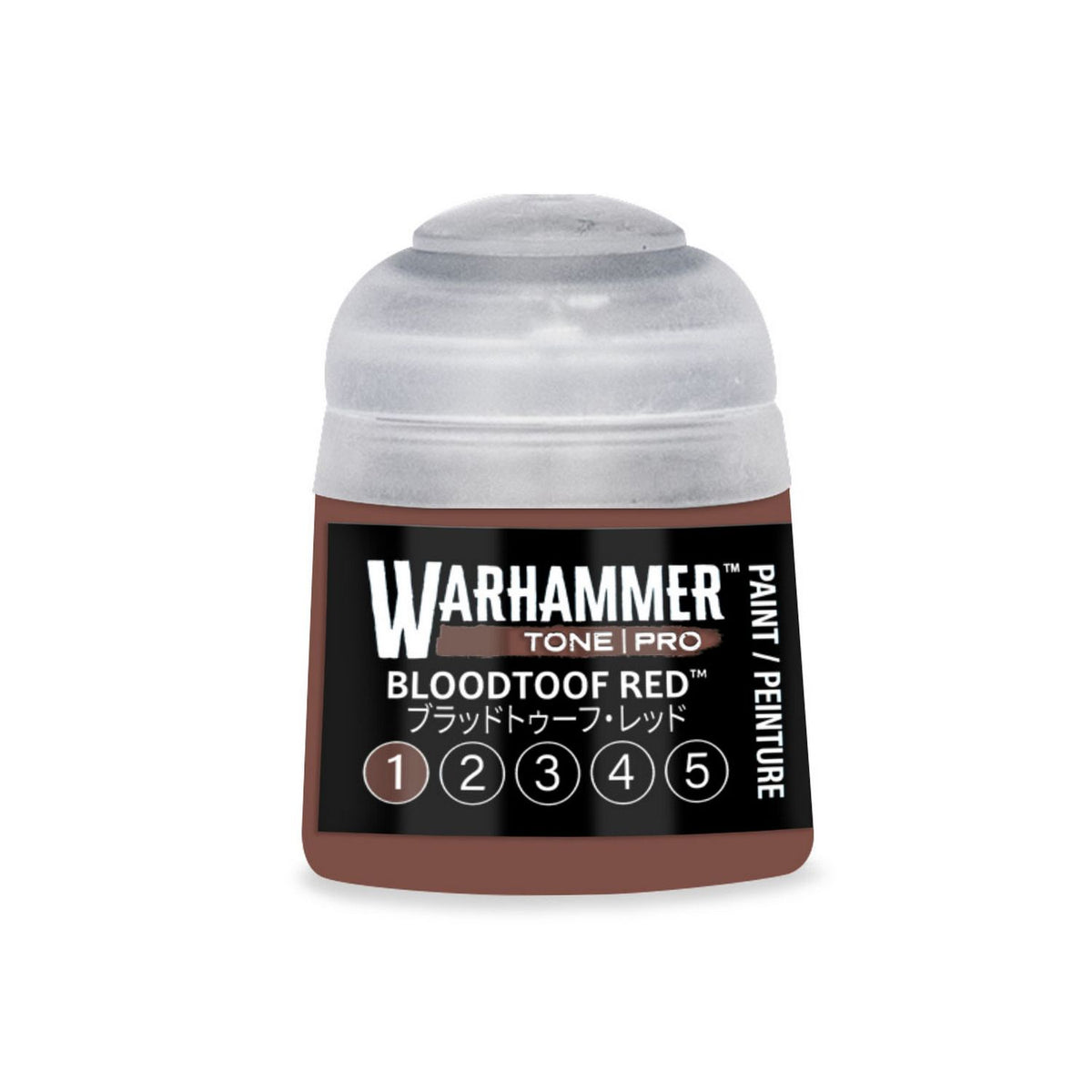 Warhammer Tone Pro: Bloodtoof Red 1 Paint (12ml)