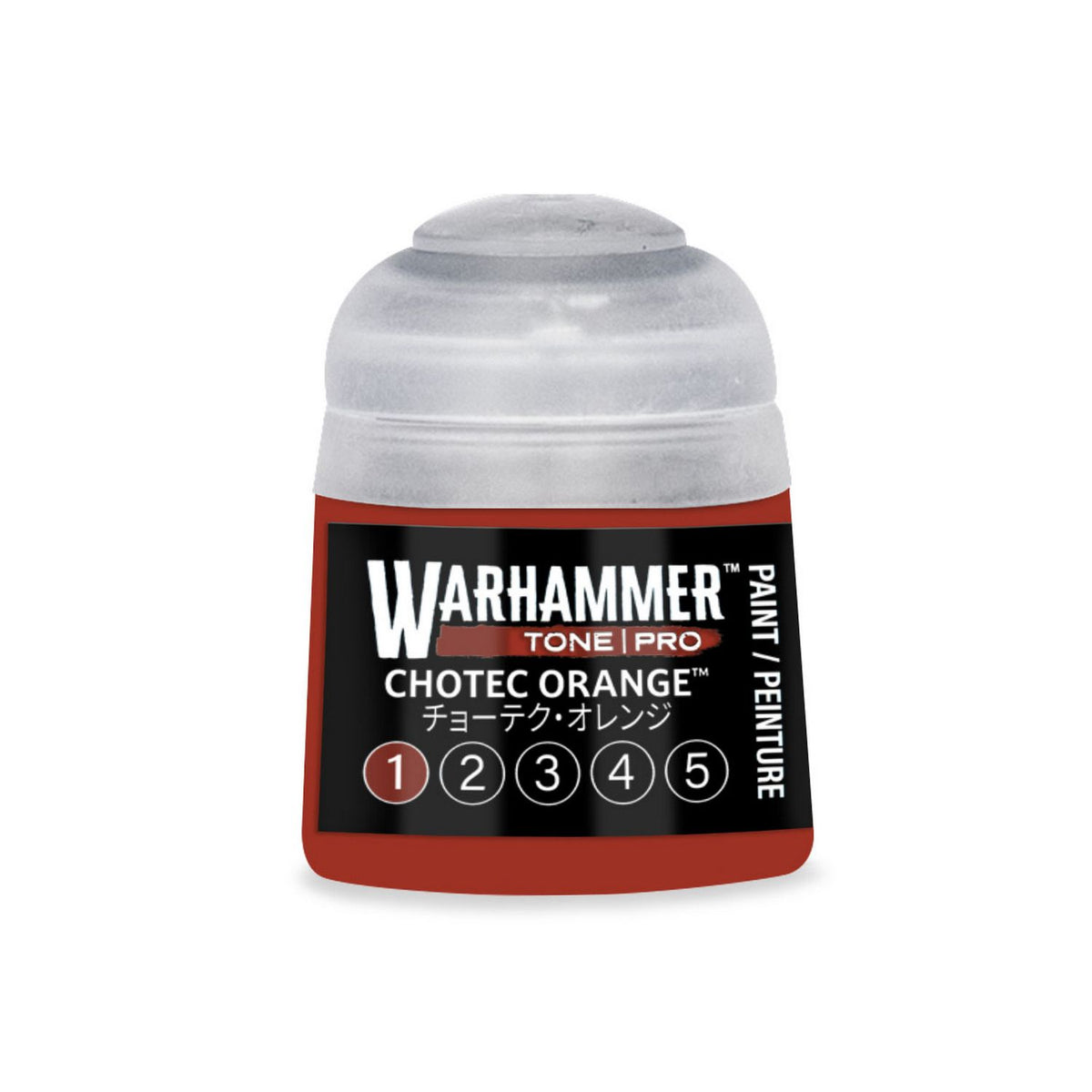 Warhammer Tone Pro: Chotec Orange 1 Paint (12ml)