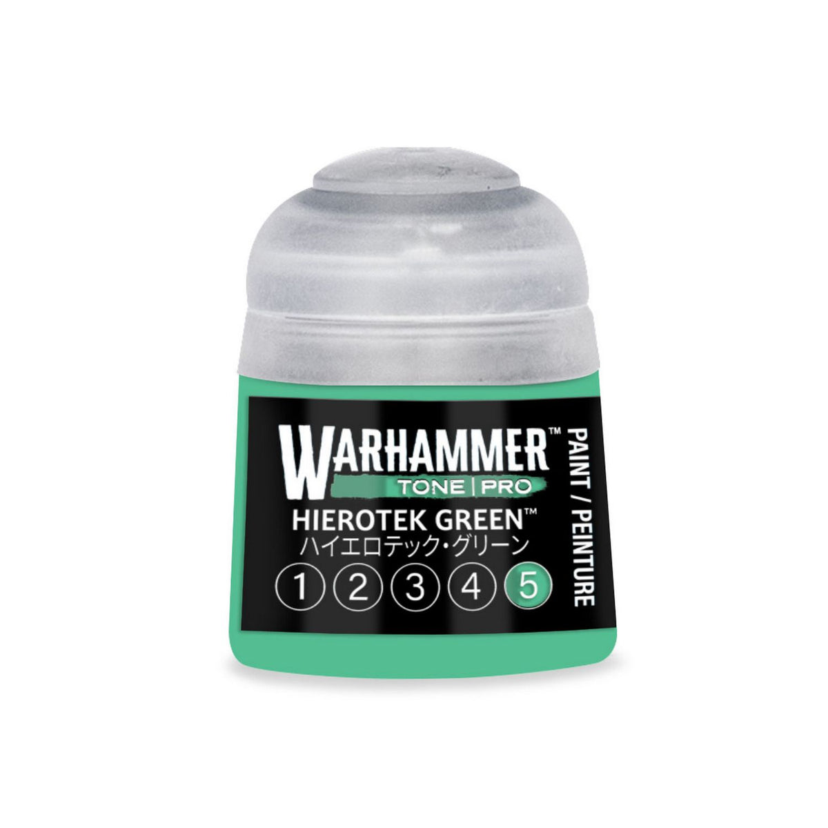 Warhammer Tone Pro: Hierotek Green 5 Paint (12ml)