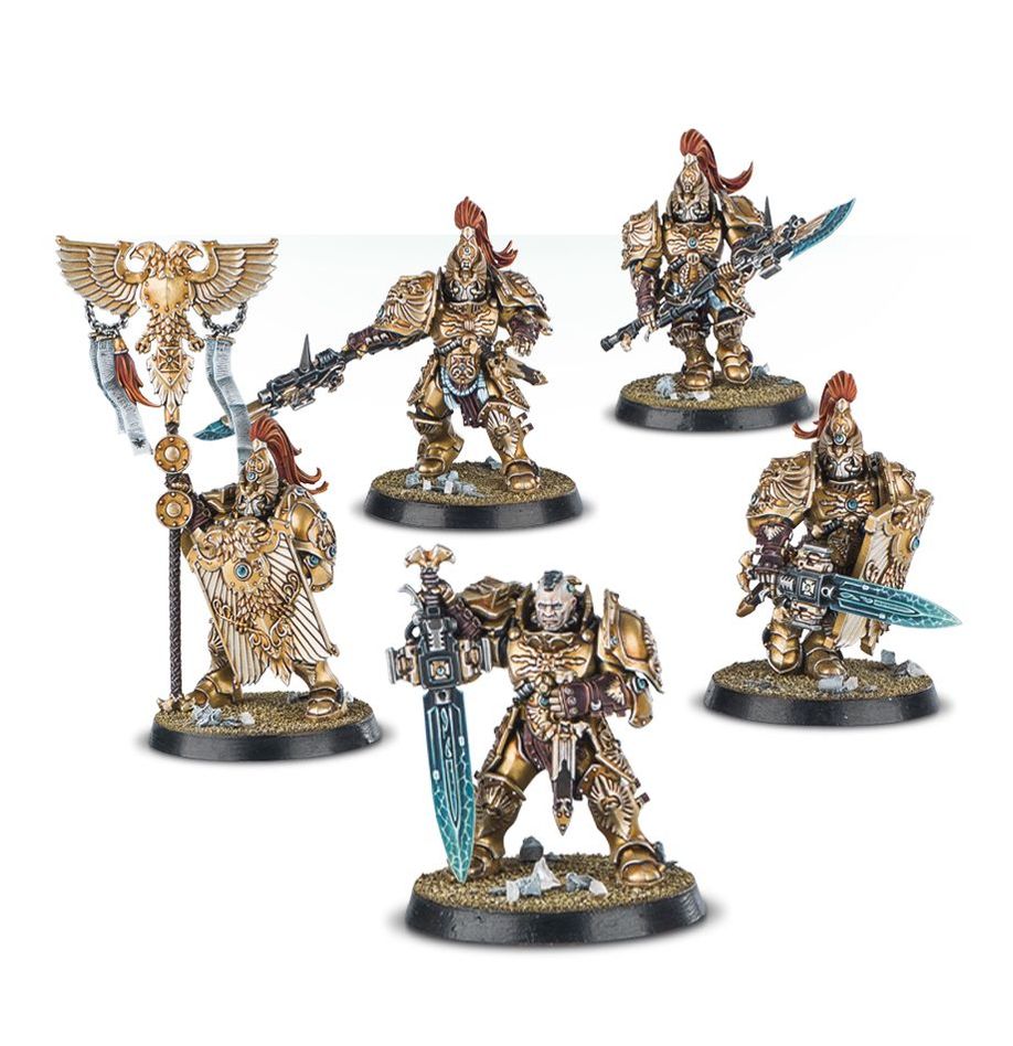 Warhammer 40K: Adeptus Custodes - Custodian Guard Squad