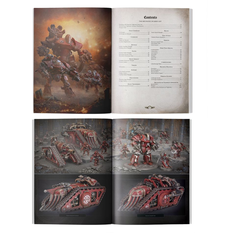 Warhammer The Horus Heresy: Liber Mechanicum - Forces of the Taghmata Army Book