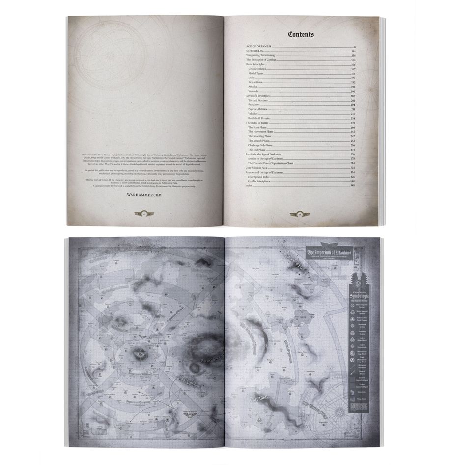 Warhammer The Horus Heresy: Age of Darkness Rulebook