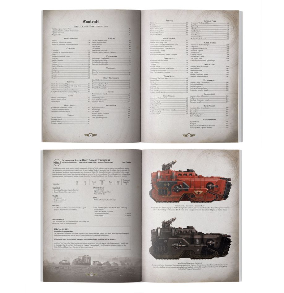 Warhammer The Horus Heresy: Liber Astartes: Loyalist Legiones Astartes Army Book