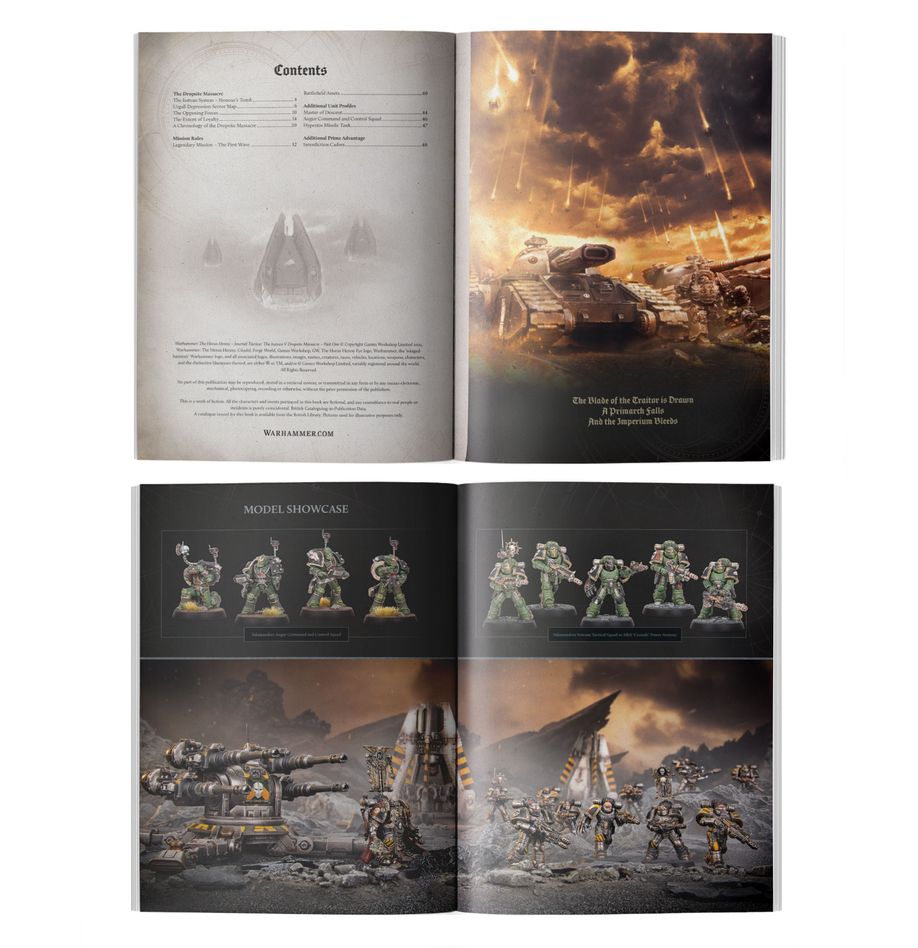 Warhammer The Horus Heresy: Journal Tactica - The Isstvan V Dropsite Massacre – Part One