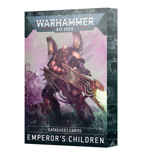 Warhammer 40K: Datasheet Cards - Emperor's Children - Collector Store LLC