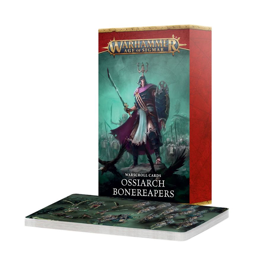 Warhammer Age of Sigmar: Warscroll Cards - Ossiarch Bonereapers