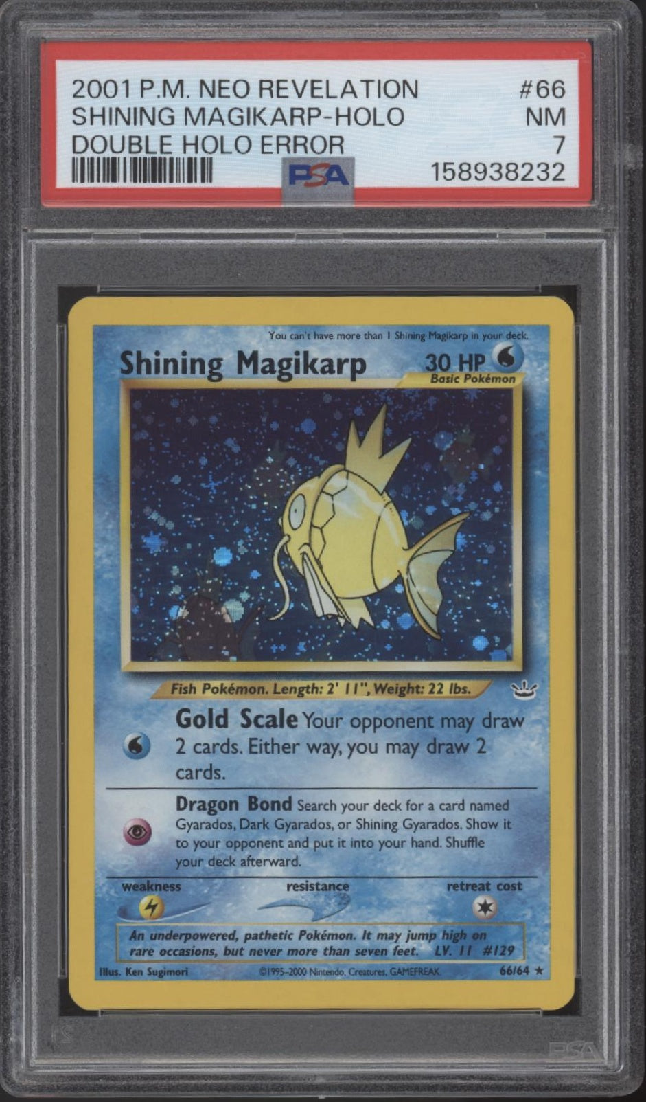 rare magikarp pokemon card 2019 Pokmon Team Up Magikarp & Wailord GX Secret Rare CGC 9.5 183/181  NM/Mint