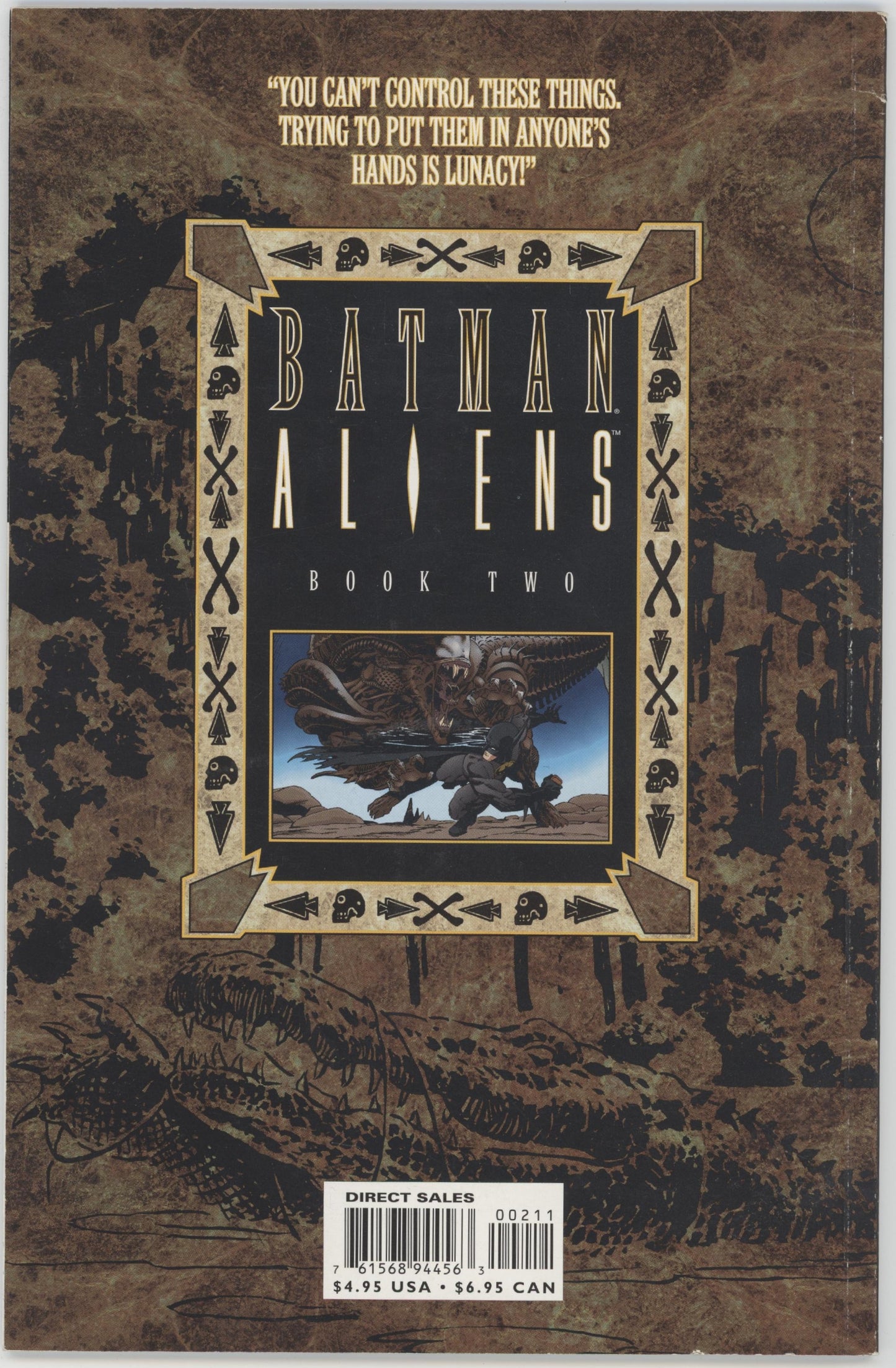 Batman / Aliens (1997) #2