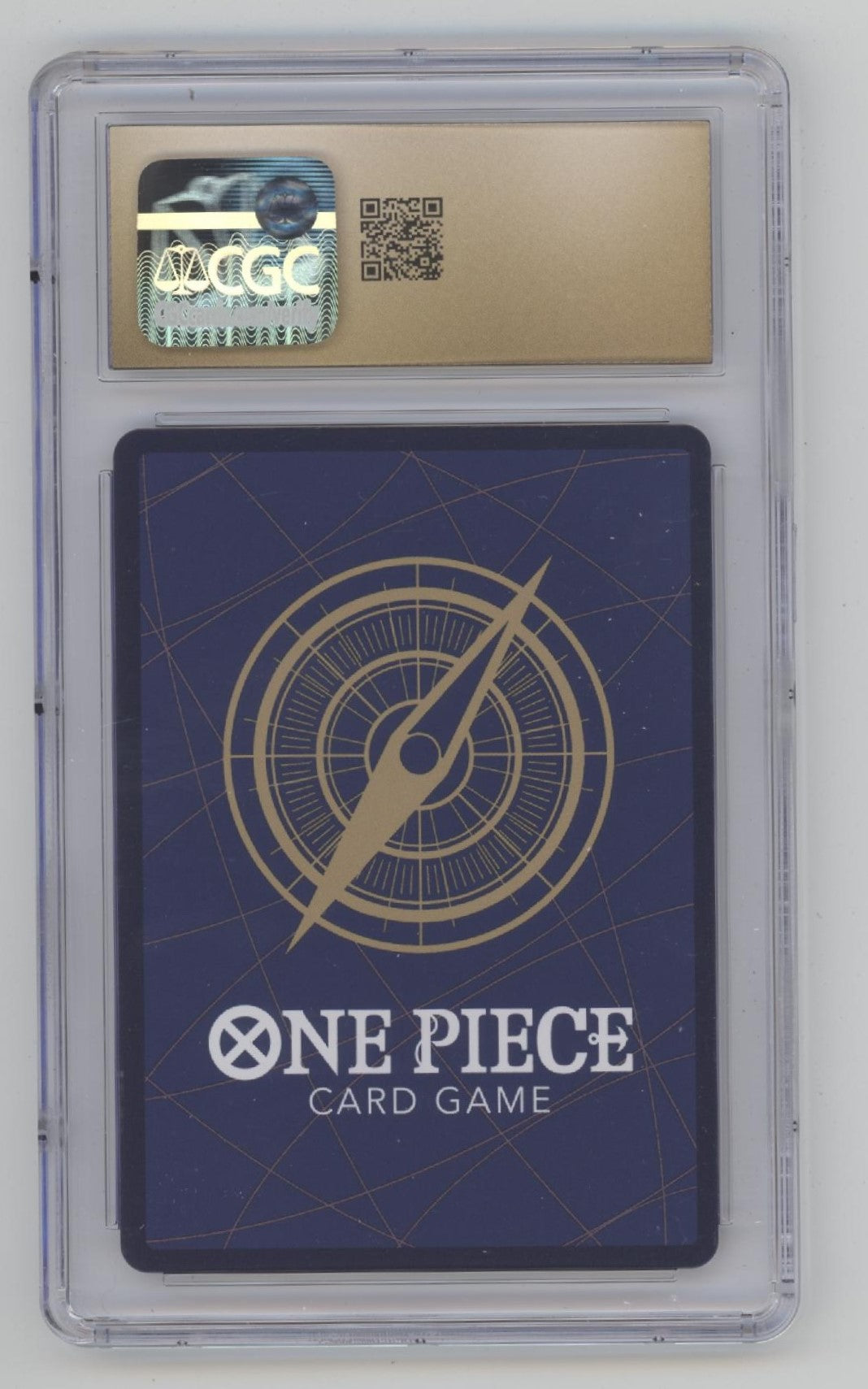 Monkey D Luffy One Piece Card Game Treasure Booster Super Rare CGC 10 Pristine