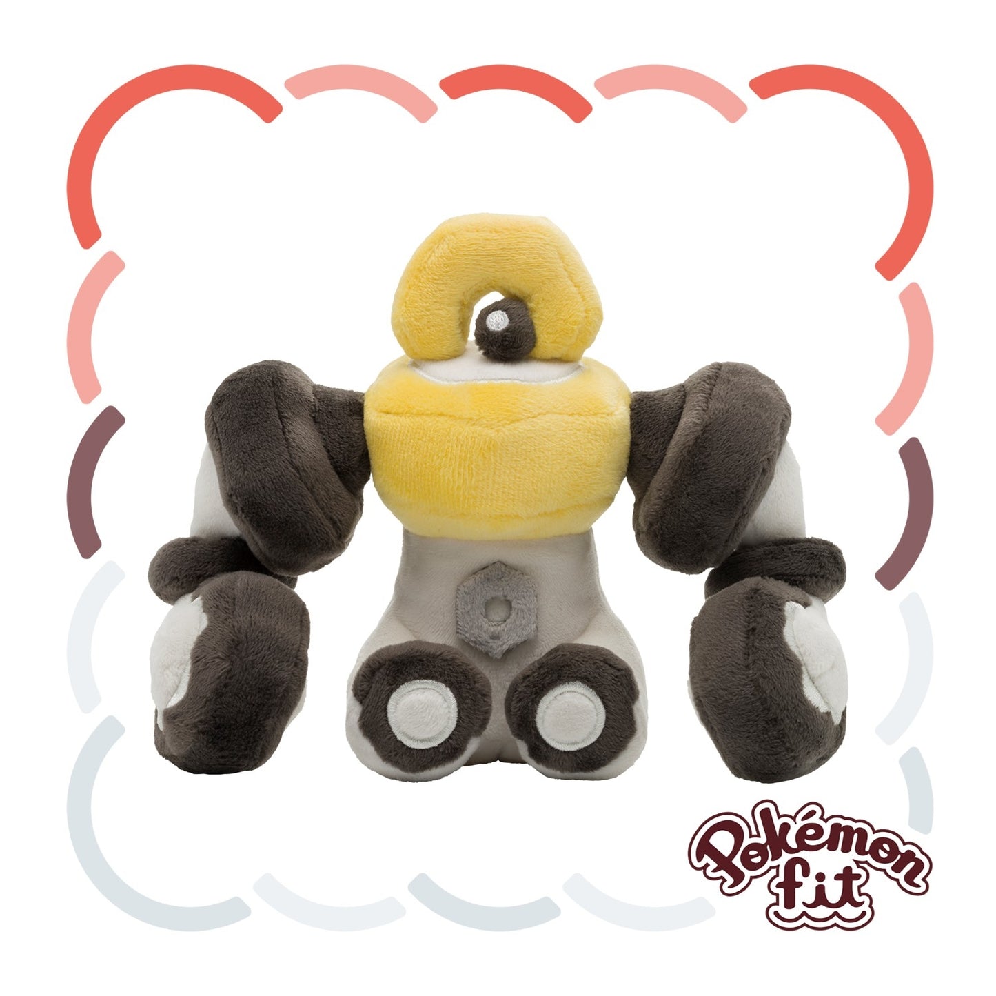 Pokemon: Pokemon Fit Melmetal No.809 Plush (Japanese Pokemon Center Exclusive)