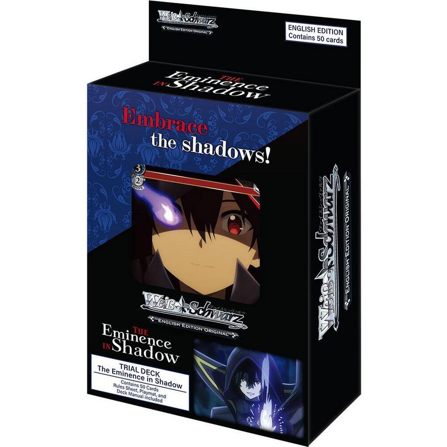 Weiss Schwarz TCG: The Eminence in Shadow Trial Deck