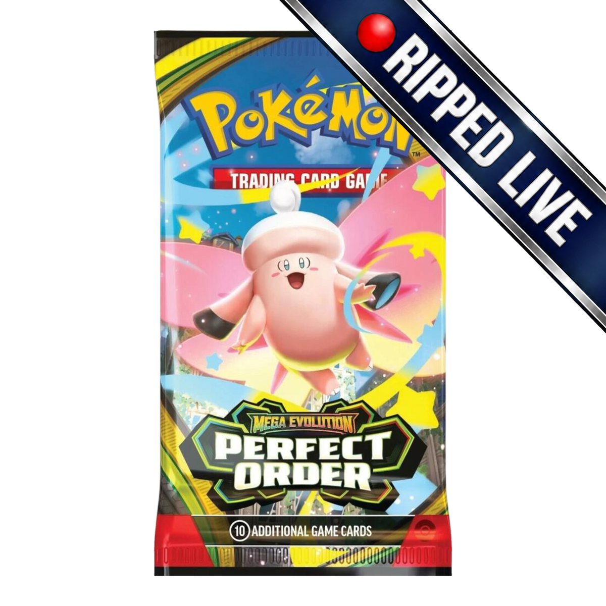 *BREAK* Pokemon: Mega Evolution Perfect Order Booster Pack