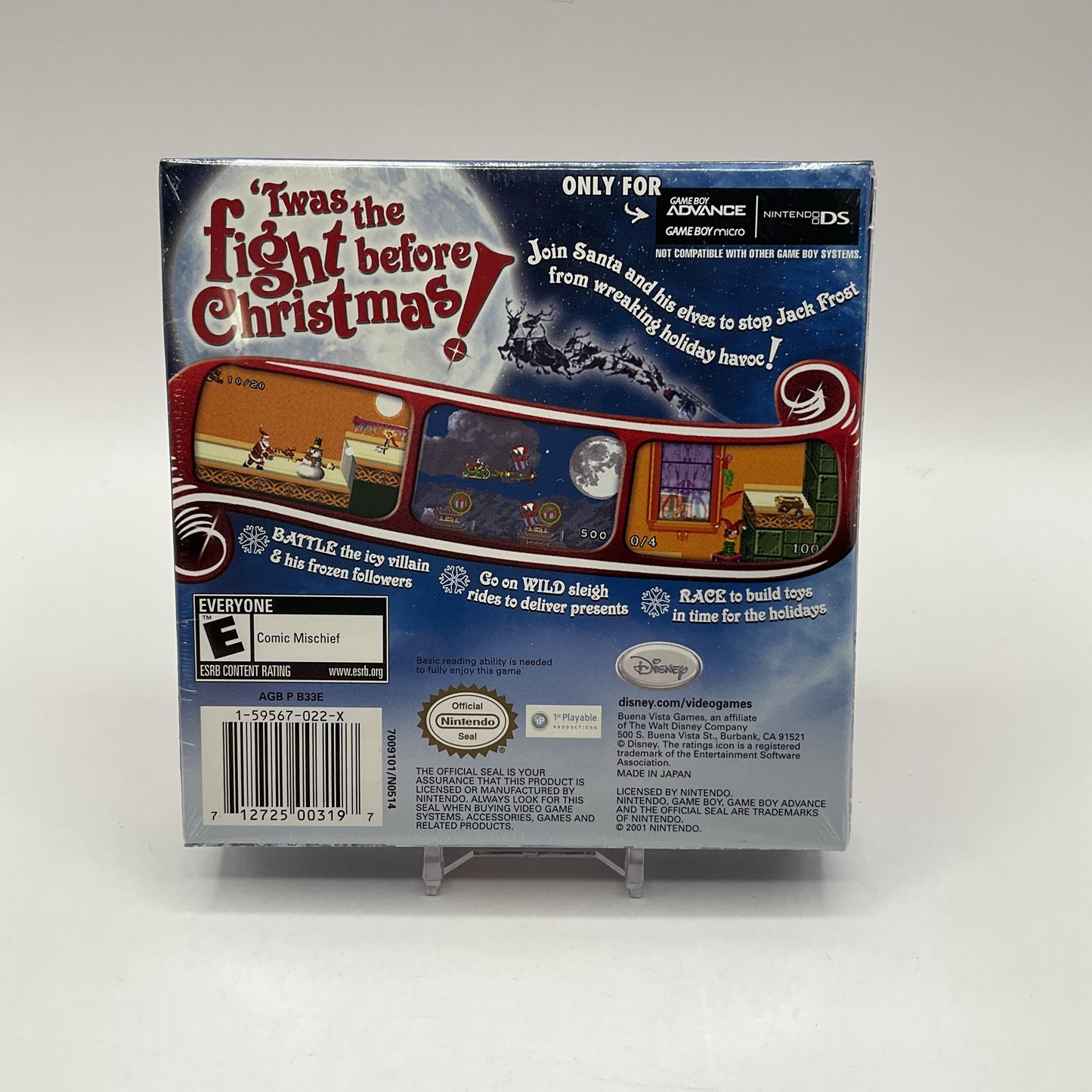 The Santa Clause 3 The Escape Clause GameBoy Advance Sealed #1