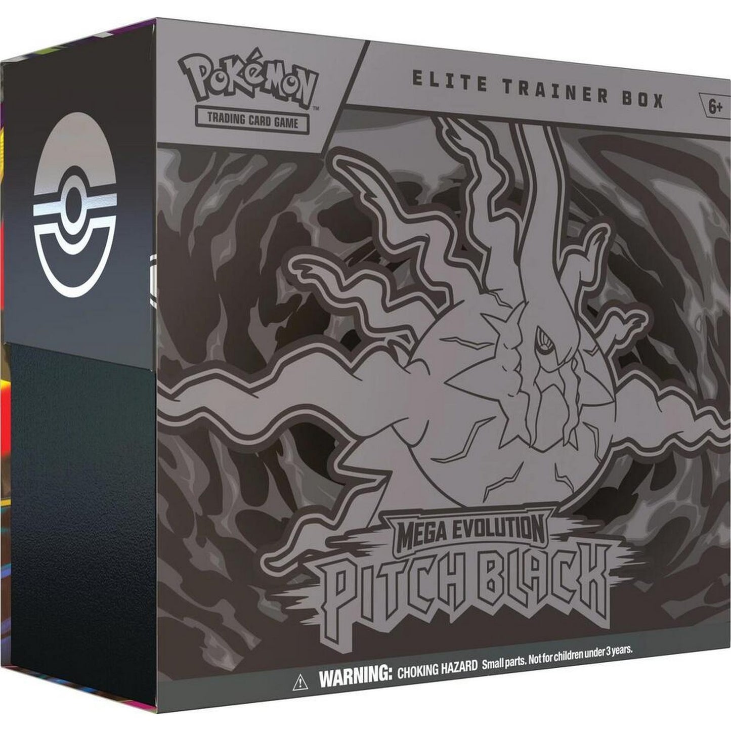 Pokemon: Mega Evolution Pitch Black Elite Trainer Box (ME05) *Expected Release Date 07-17-2026*