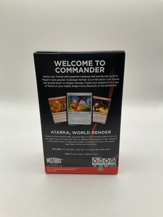 Magic the Gathering: Draconic Destruction Starter Commander Deck