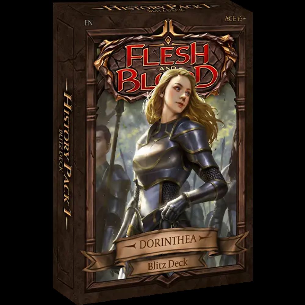 Flesh and Blood: History Pack 1 Blitz Deck Display