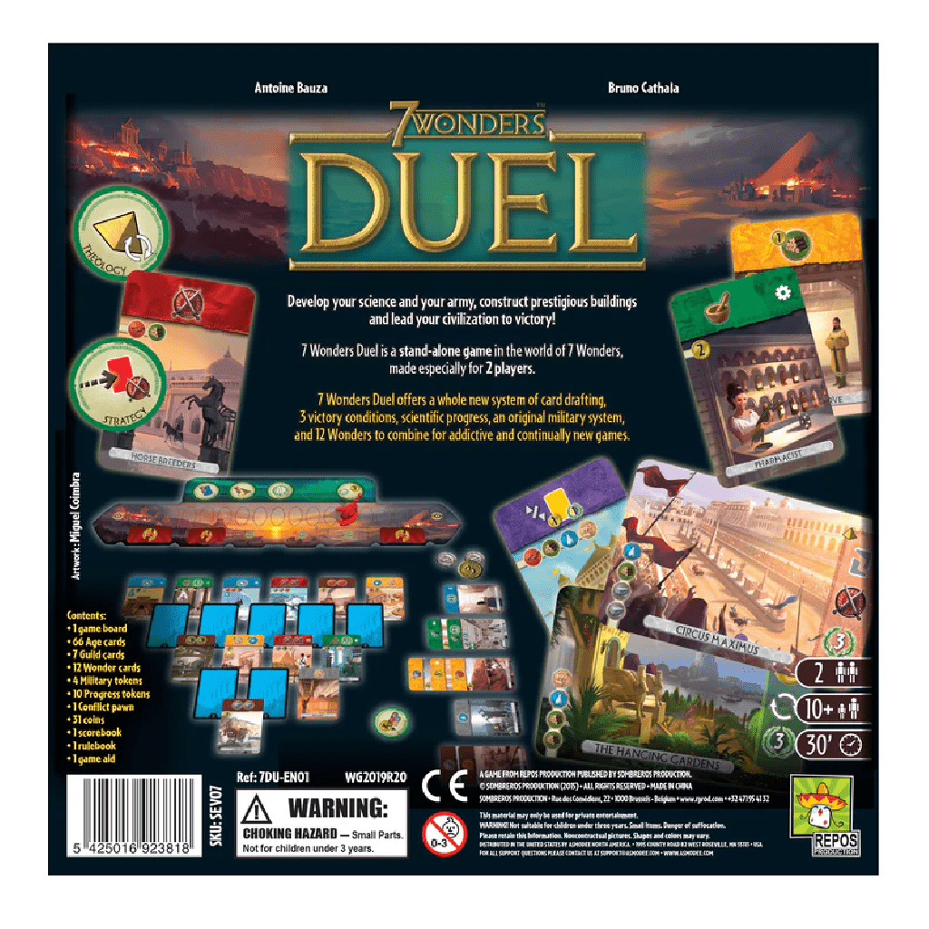 7 Wonders Duel - Collector Store LLC