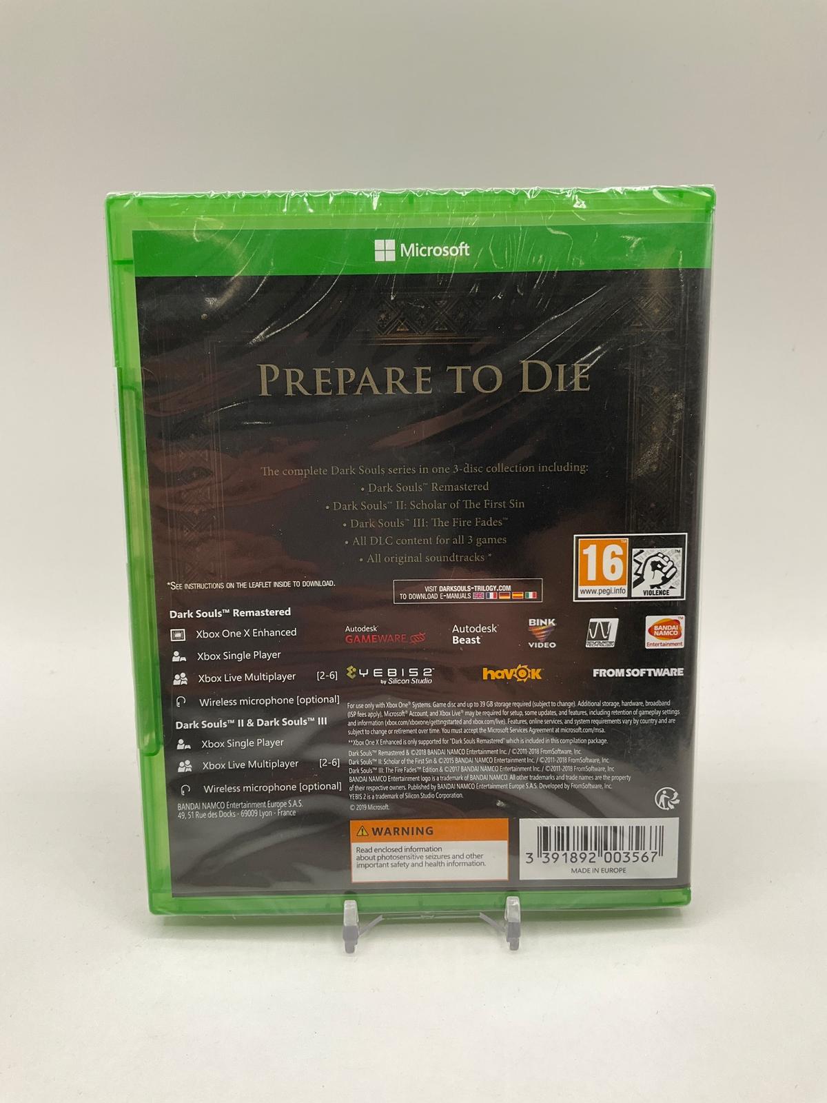 Dark Souls Trilogy PAL Xbox One Sealed