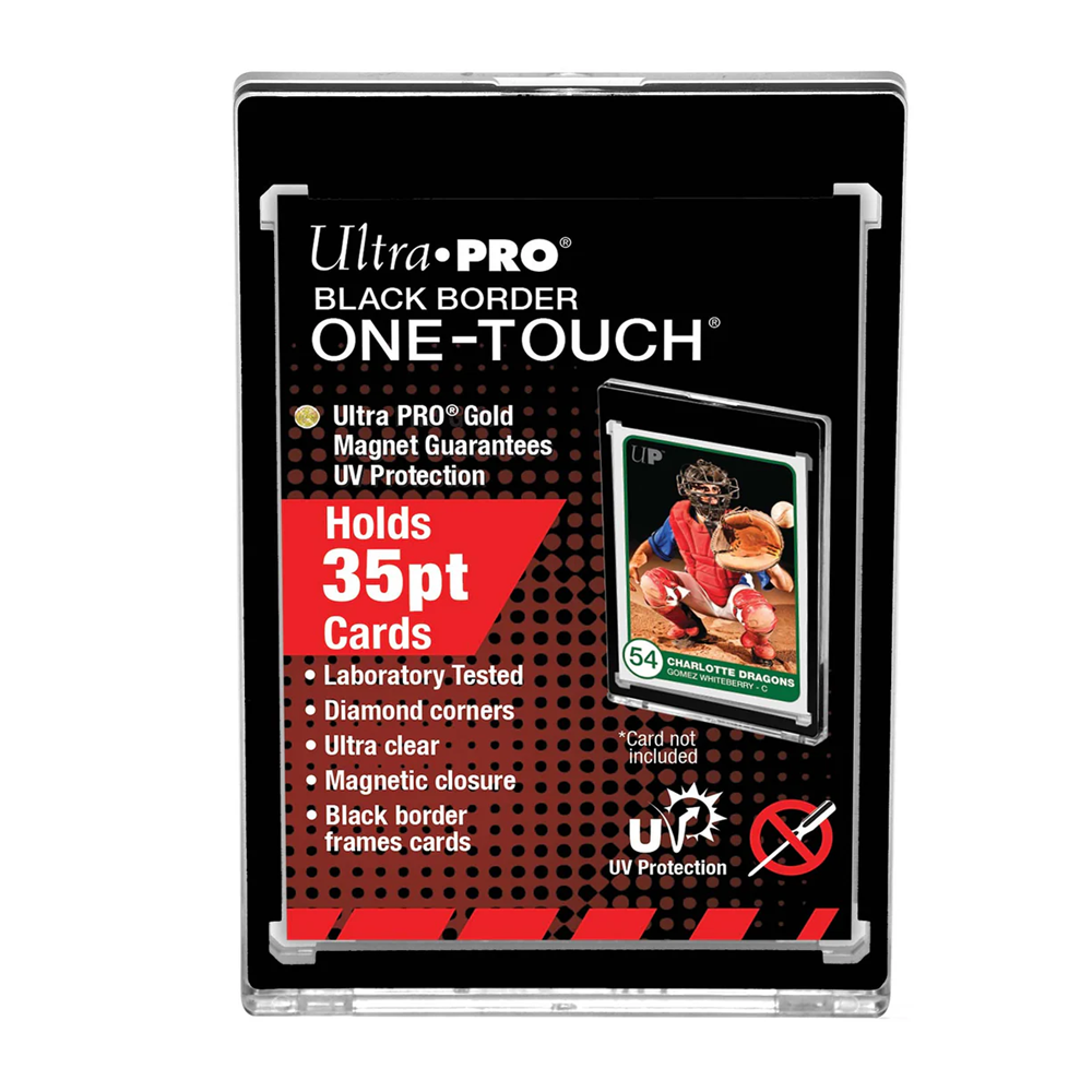 Ultra Pro: 35PT Black Border UV ONE-TOUCH Magnetic Holder