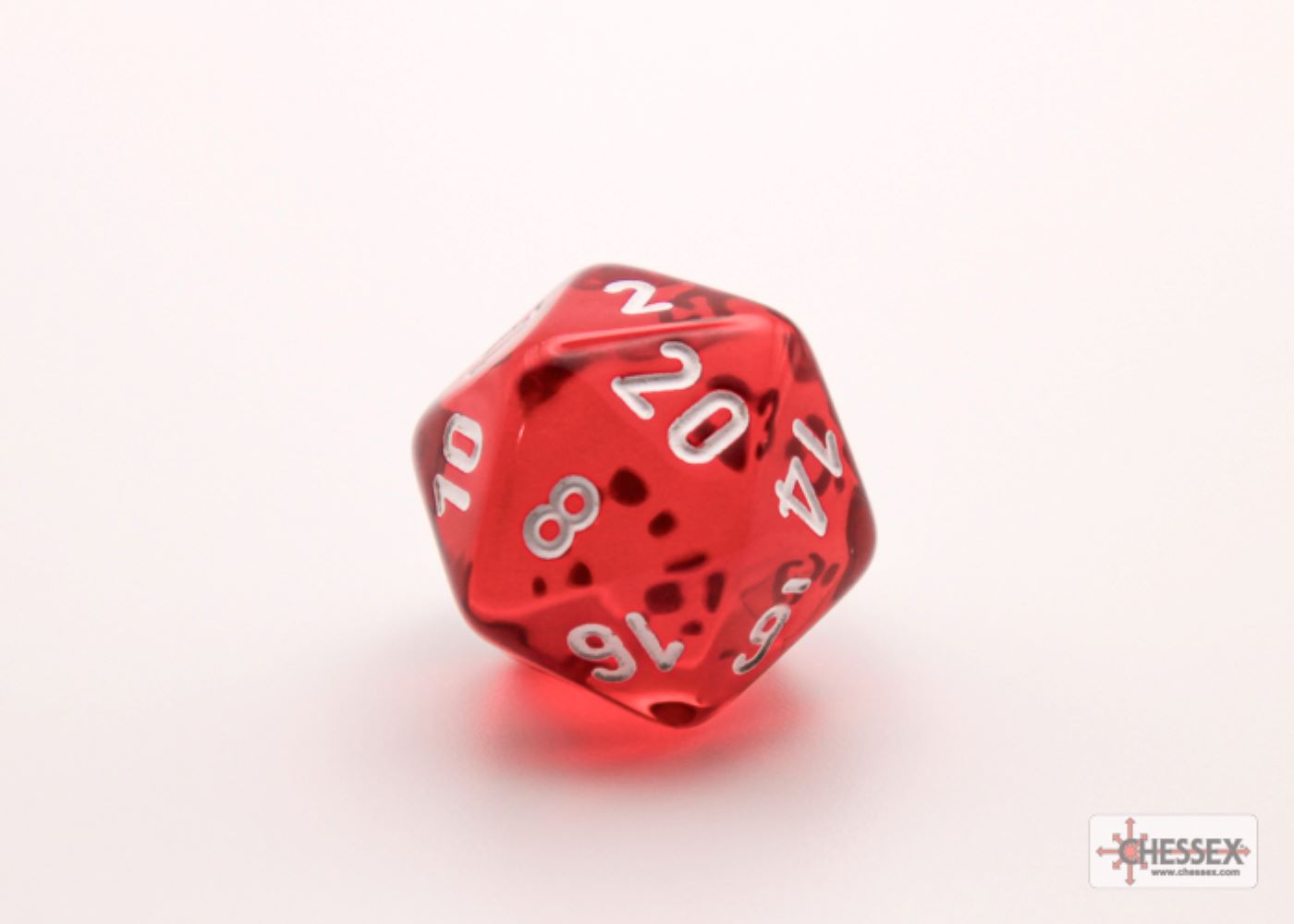 Chessex: Prism Translucent GM and Beginner Player Polyhedral 7-Dice Set