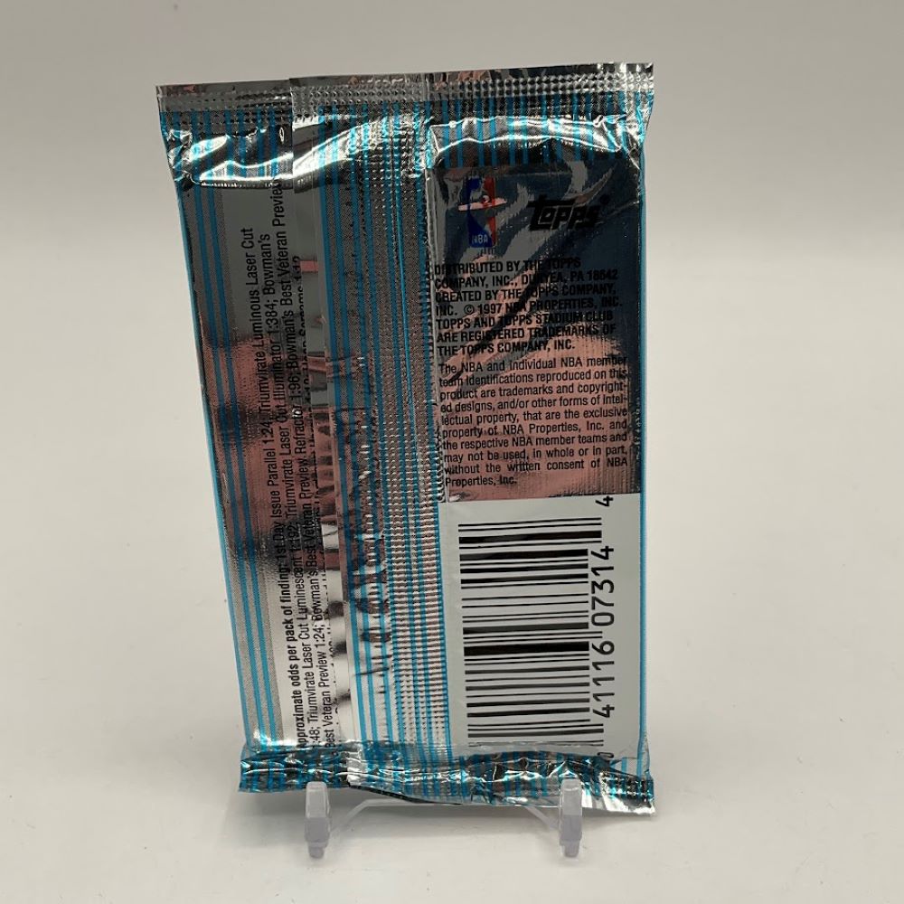 1997-98 Topps Stadium Club Basketball Series 1 Pack