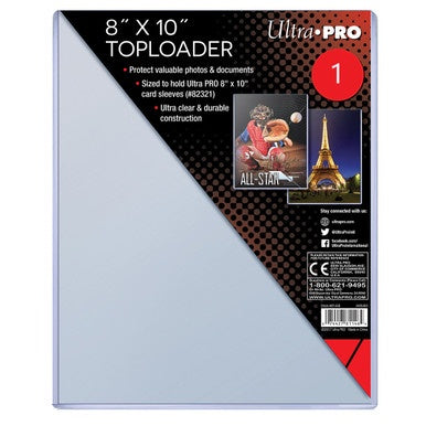 Ultra Pro 8"x10" Toploader