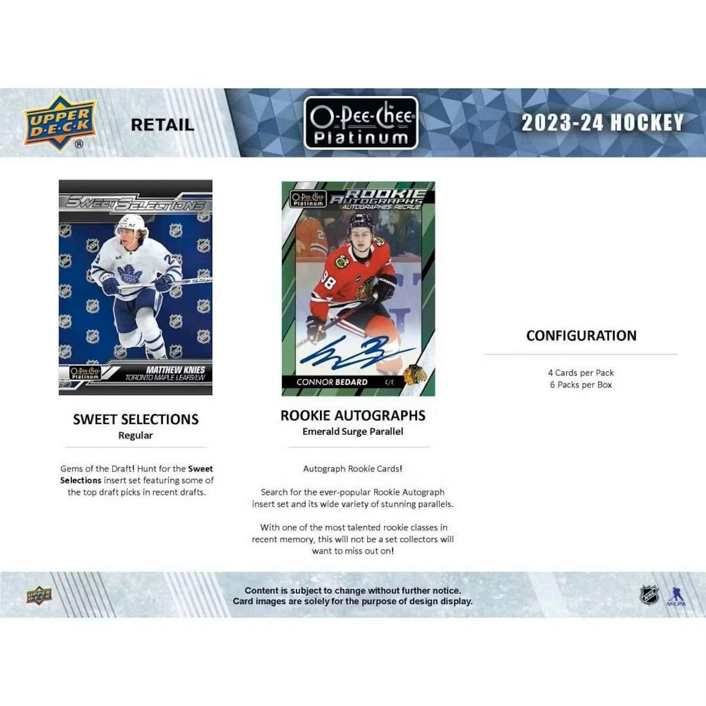 2023-24 Upper Deck O-Pee-Chee Platinum Hockey Blaster Box