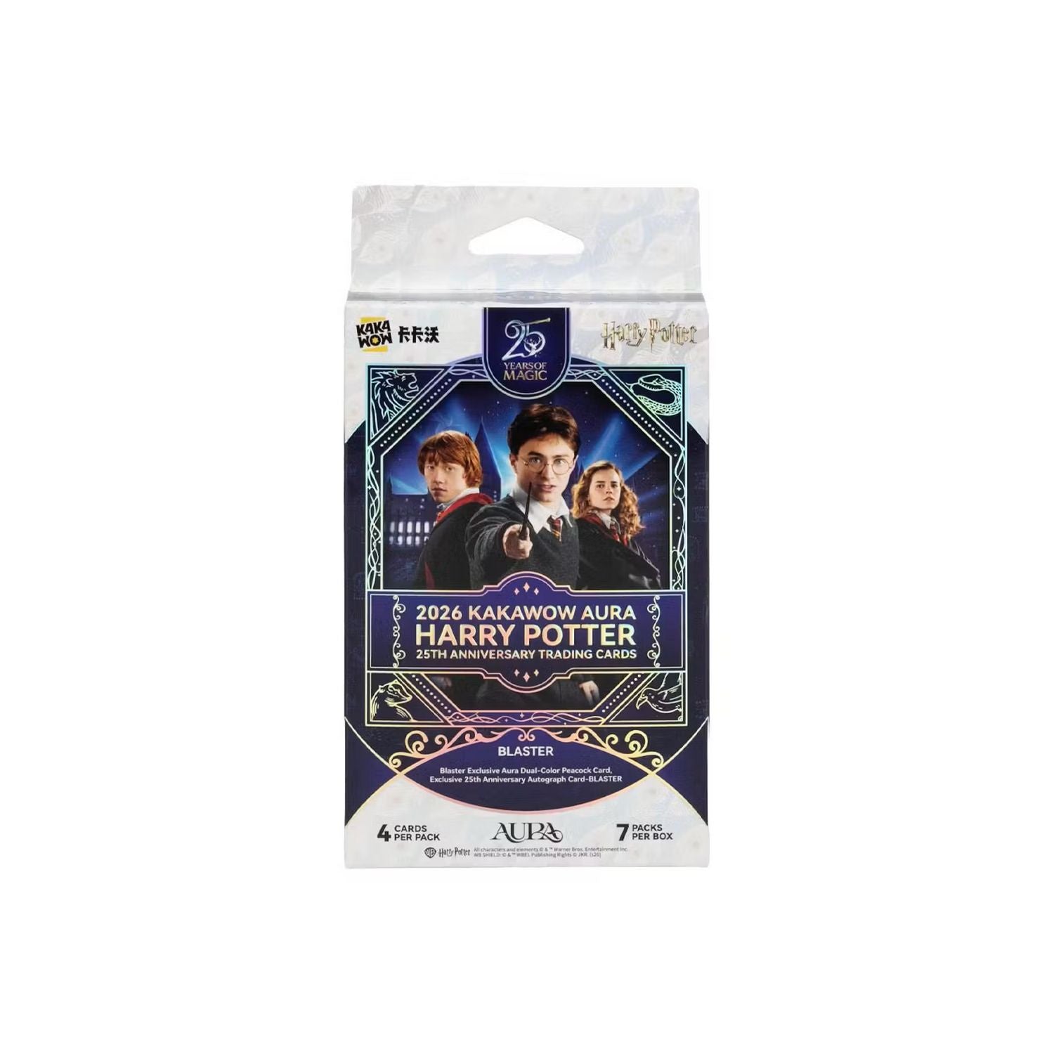 2026 Kakawow Harry Potter Aura Blaster Box