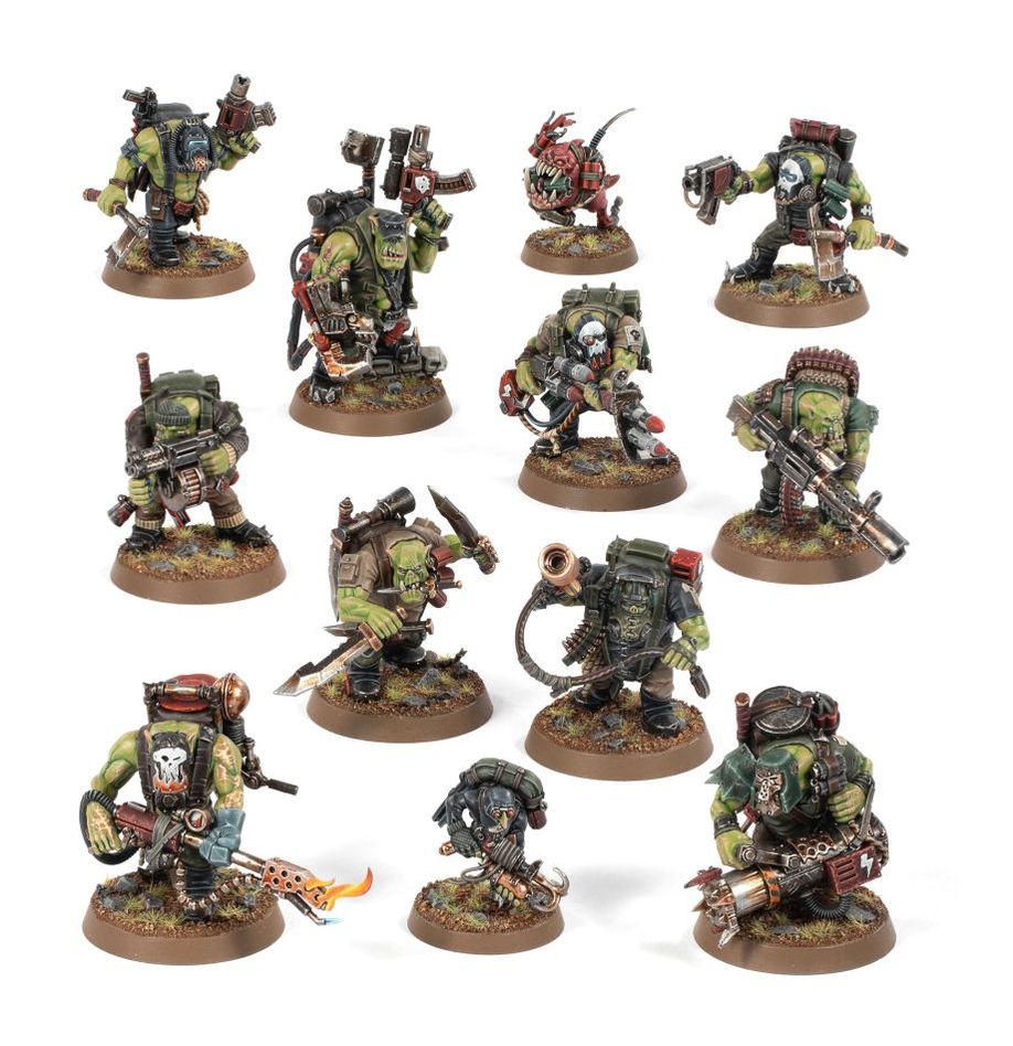 Warhammer 40K: Orks - Kommandos(Releases 9-13-2025)