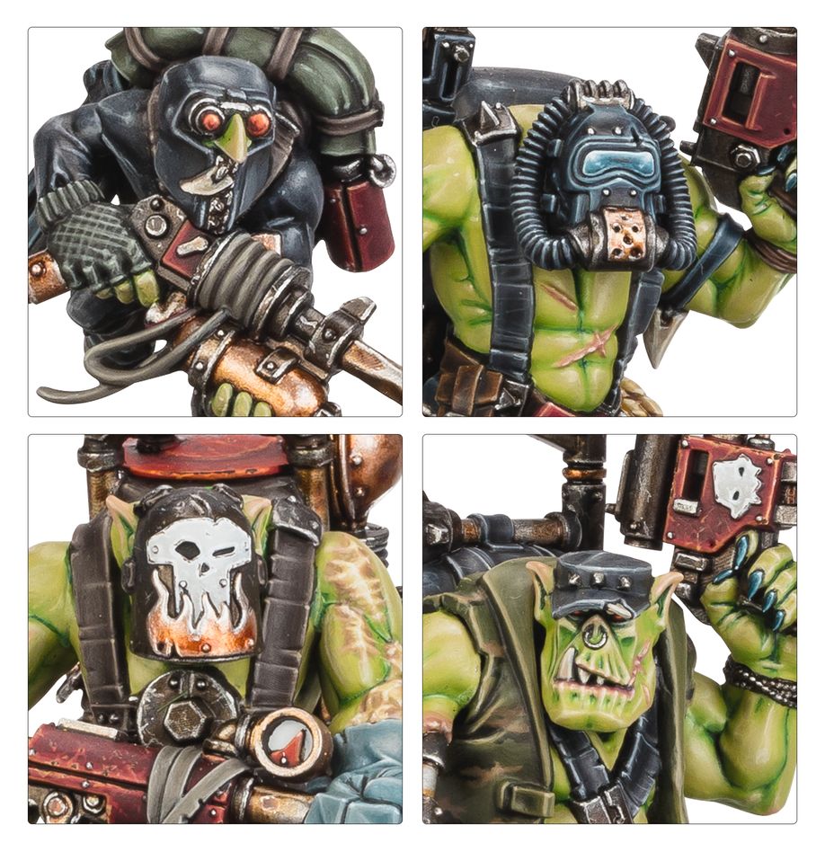 Warhammer 40K: Orks - Kommandos(Releases 9-13-2025)