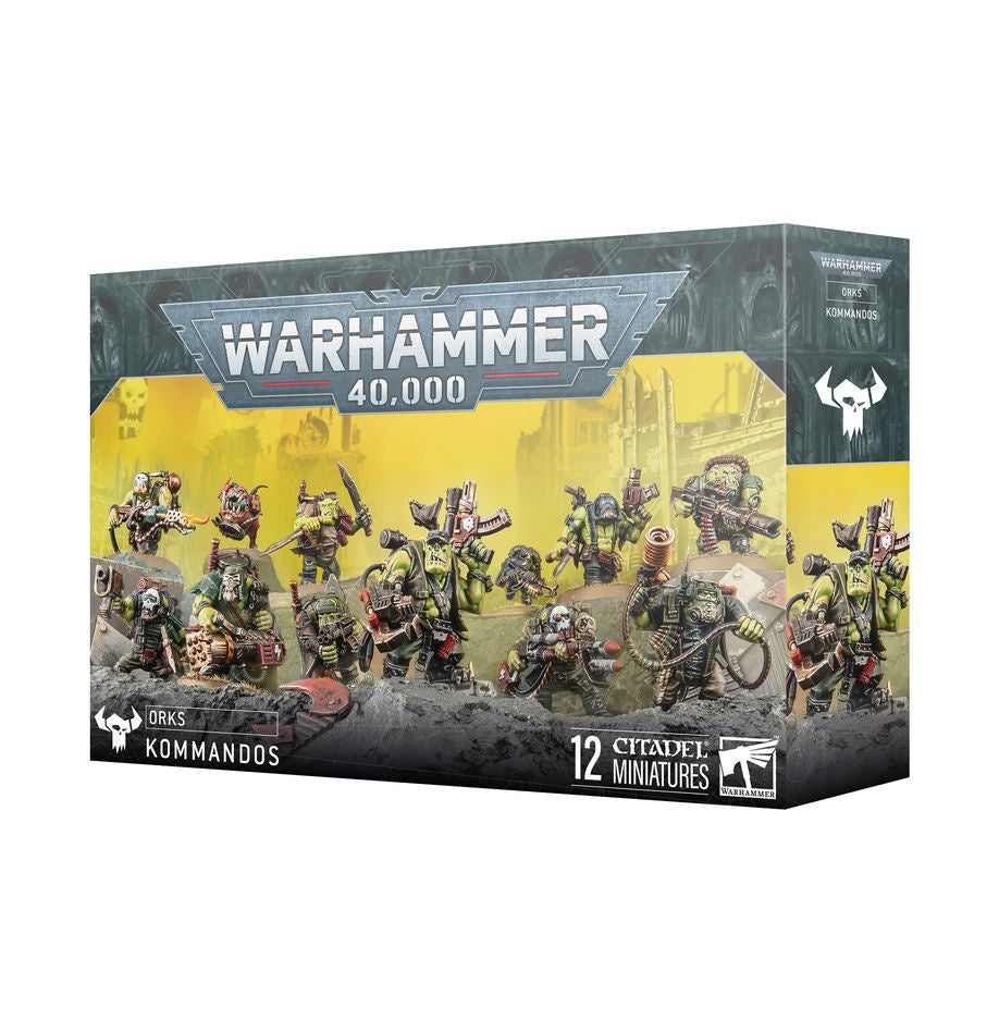 Warhammer 40K: Orks - Kommandos(Releases 9-13-2025)