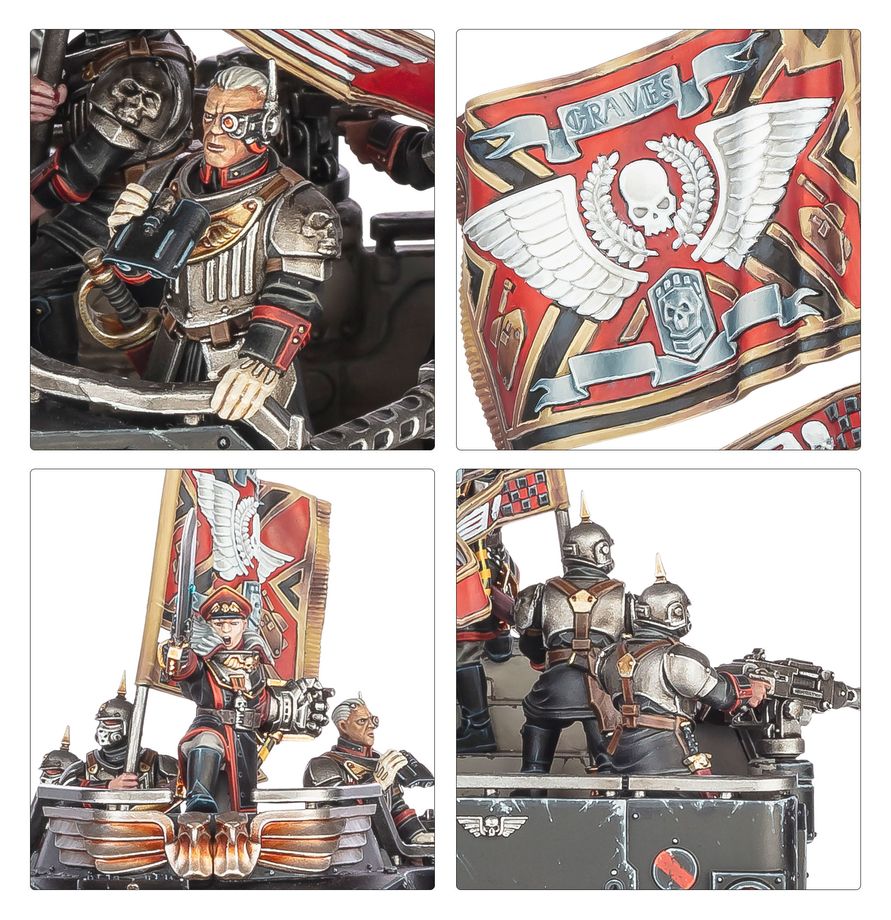 Warhammer 40K: Astra Militarum - Commissar Graves