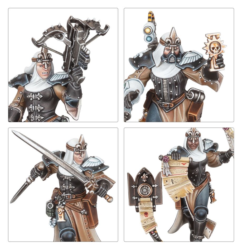 Warhammer 40K: Adepta Sororitas - Sisters Novitiate Squad(Releases 9-13-2025)