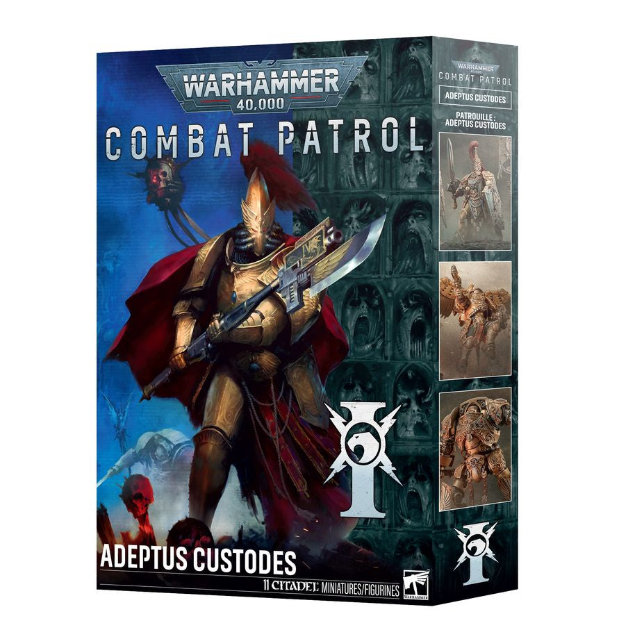 Warhammer 40K: Combat Patrol Adeptus Custodes (ENGLISH)