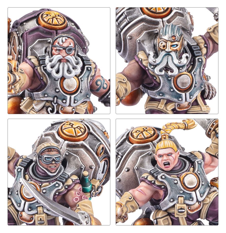 Warhammer Age of Sigmar: Kharadron Overlords - Vongrim Harpoon Crew