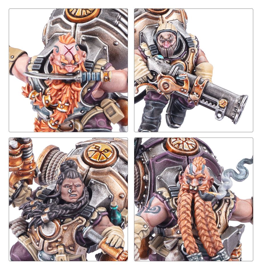 Warhammer Age of Sigmar: Kharadron Overlords - Vongrim Harpoon Crew