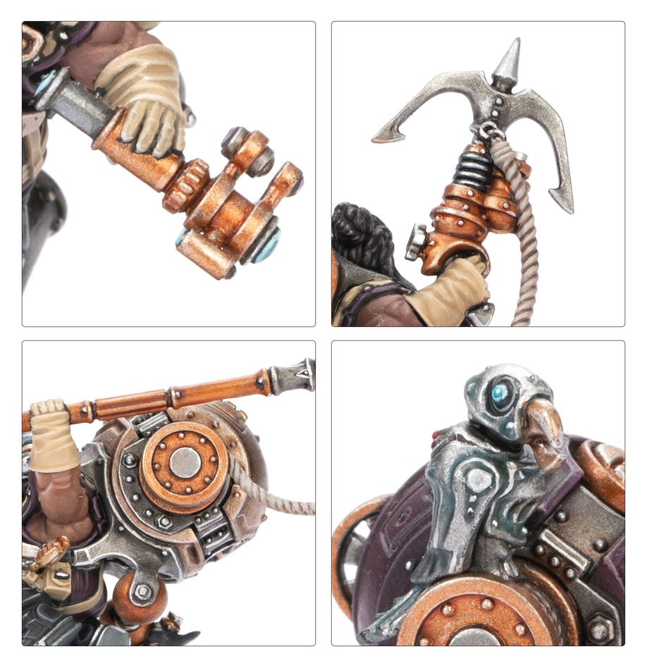 Warhammer Age of Sigmar: Kharadron Overlords - Vongrim Harpoon Crew