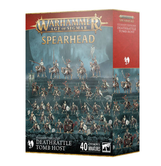 Warhammer Age of Sigmar: Spearhead - Soulblight Gravelords - Deathrattle Tomb Host