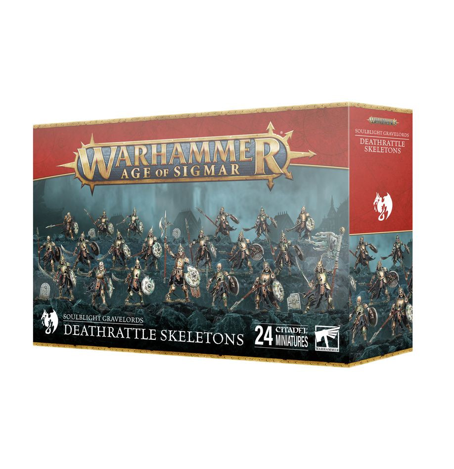 Warhammer Age of Sigmar: Soulblight Gravelords - Deathrattle Skeletons - Collector Store LLC
