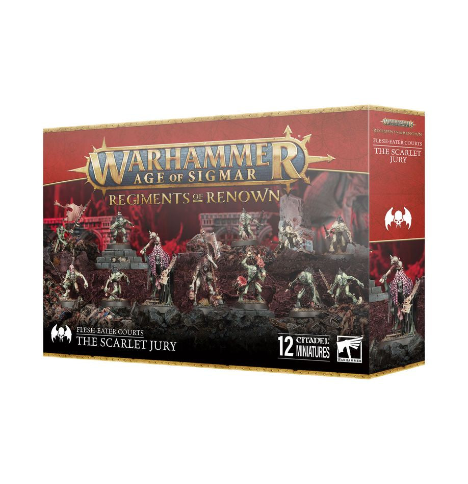 Warhammer Age of Sigmar: Regiments of Renown - Flesh-eater Courts – The Scarlet Jury