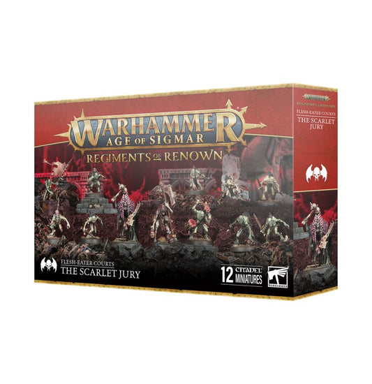 Warhammer Age of Sigmar: Regiments of Renown - Flesh-eater Courts – The Scarlet Jury