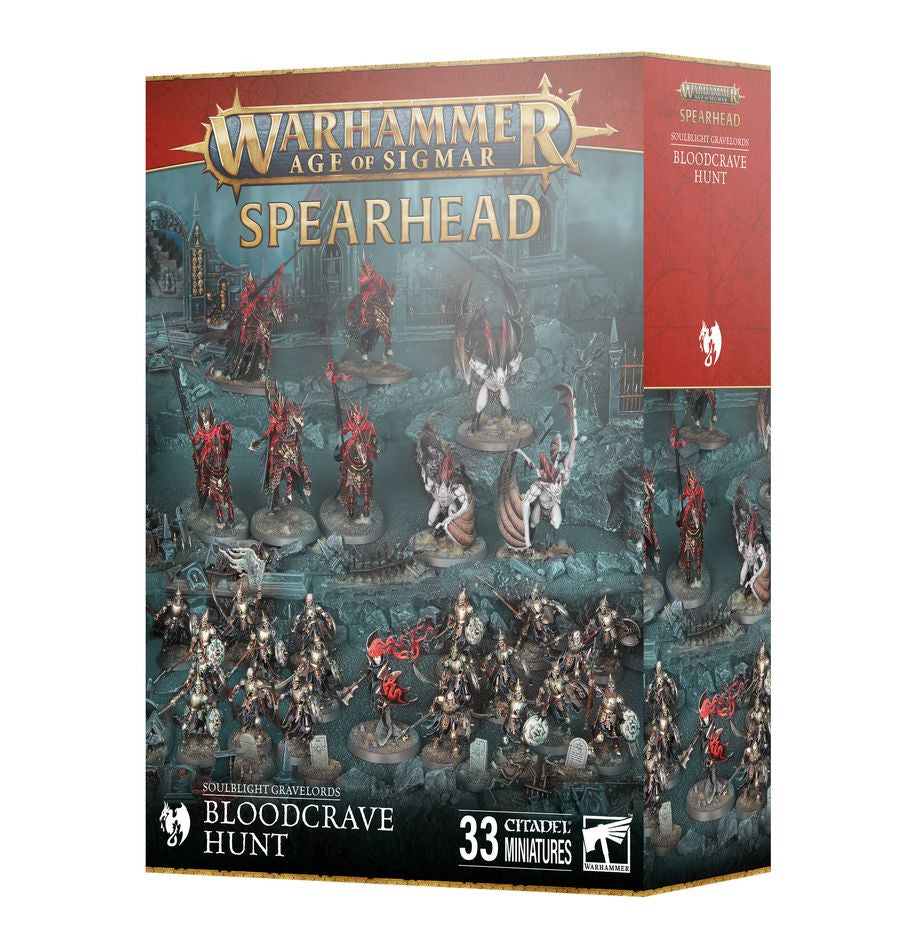 Warhammer Age of Sigmar: Spearhead - Soulblight Gravelords - Bloodcrave Hunt - Collector Store LLC