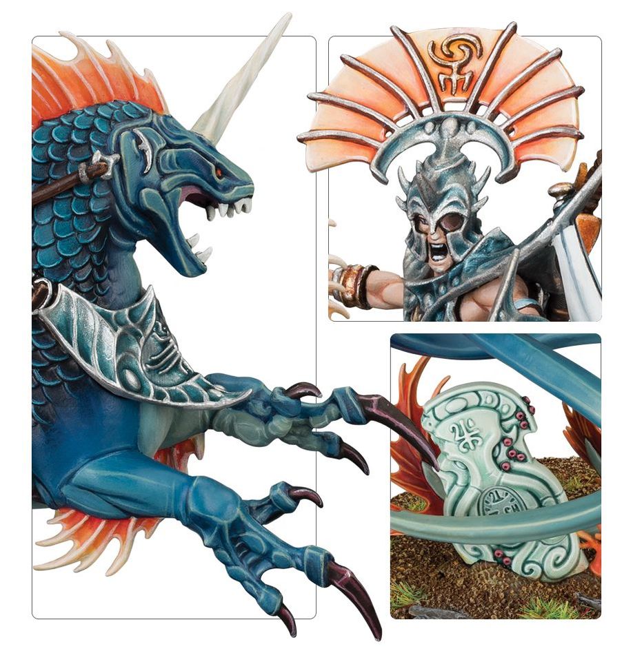 Warhammer Age of Sigmar: Spearhead: Idoneth Deepkin – Akhelian Tide Guard