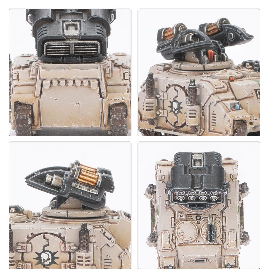 Warhammer The Horus Heresy: Legions Imperialis: Whirlwind and Scorpius Missile Tank Squadrons(Releases 9-6-2025)