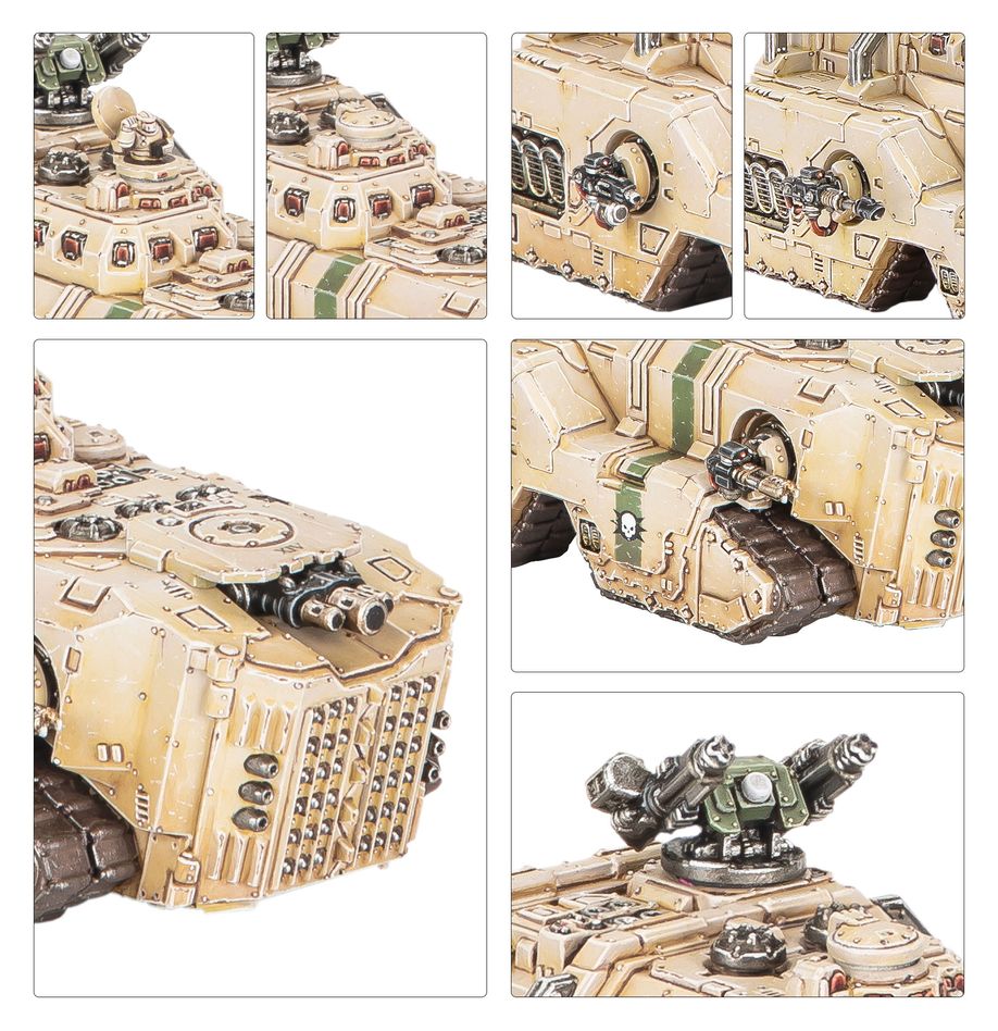 Warhammer The Horus Heresy: Legions Imperialis: Mastodon Super-heavy Assault Transports(Releases 9-6-2025)