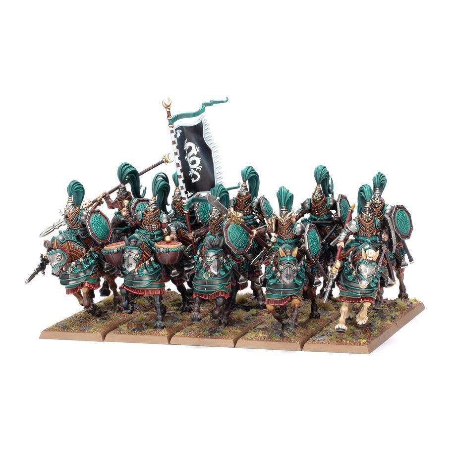 Warhammer The Old World: Grand Cathay - Jade Lancers(Releases 9-6-2025)